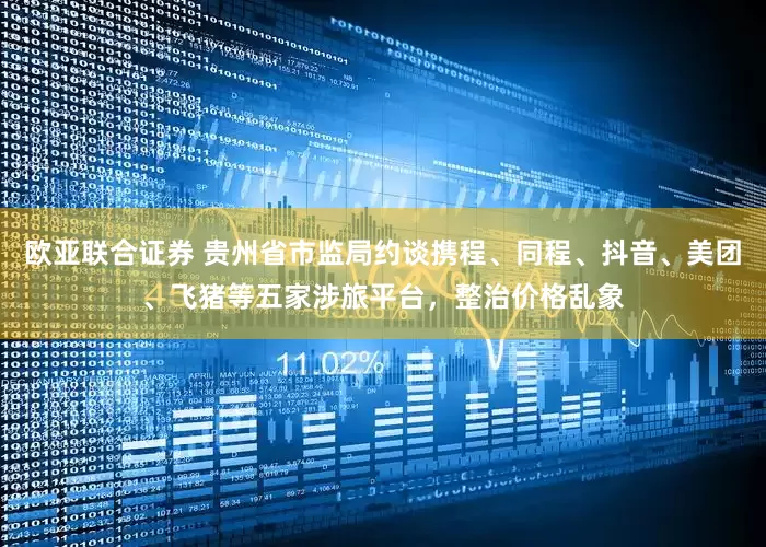 欧亚联合证券 贵州省市监局约谈携程、同程、抖音、美团、飞猪等五家涉旅平台，整治价格乱象