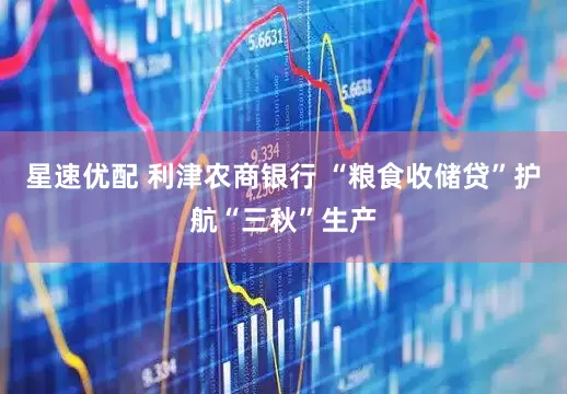 星速优配 利津农商银行 “粮食收储贷”护航“三秋”生产